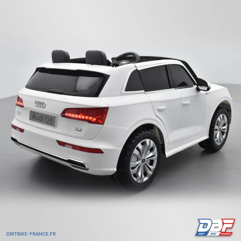 Voiture électrique enfant audi q5 tfsi 24v 2 places Blanc, Dirt Bike France - Photo N°5