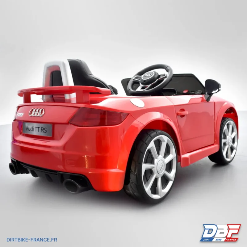 Voiture électrique enfant audi tt rs Rouge, Dirt Bike France - Photo N°6