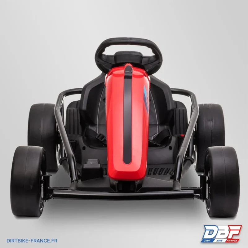 Voiture électrique enfant karting drift 250w Rouge, Dirt Bike France - Photo N°6