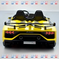 Lamborghini SVJ 24 Volts jaune, voiture électrique enfant 24V