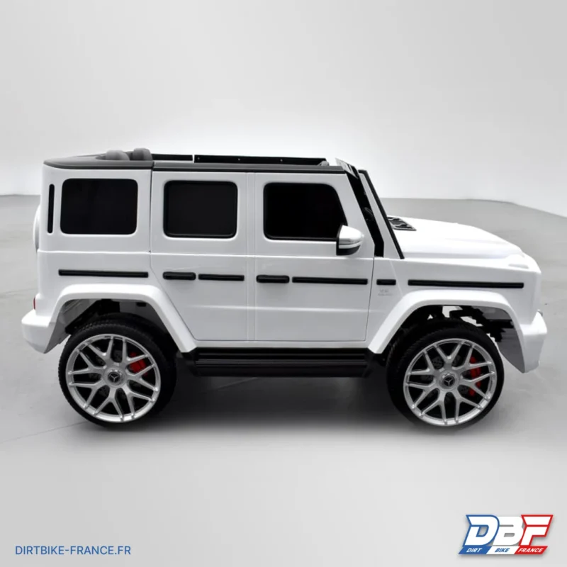 Voiture électrique enfant mercedes amg g63 2 places Blanc, Dirt Bike France - Photo N°9