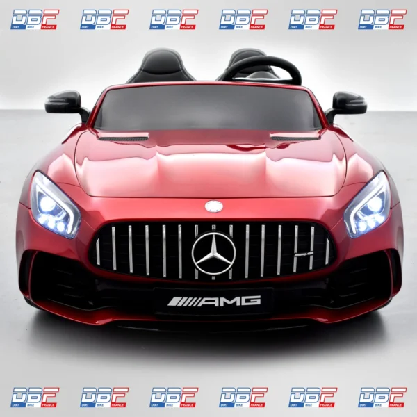 Mercedes AMG GT R 2 places Rose, voiture électrique pour enfant, 12 volts  10 Ah