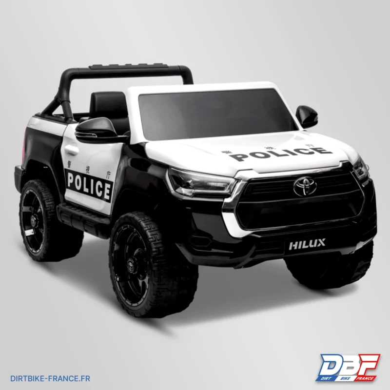 Voiture enfant électrique toyota hilux police 12v, Dirt Bike France - Photo N°1