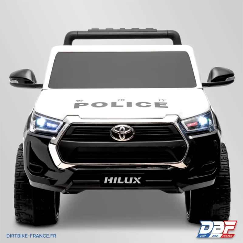 Voiture enfant électrique toyota hilux police 12v, Dirt Bike France - Photo N°2