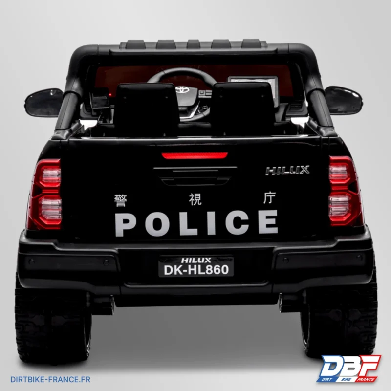 Voiture enfant électrique toyota hilux police 12v, Dirt Bike France - Photo N°4