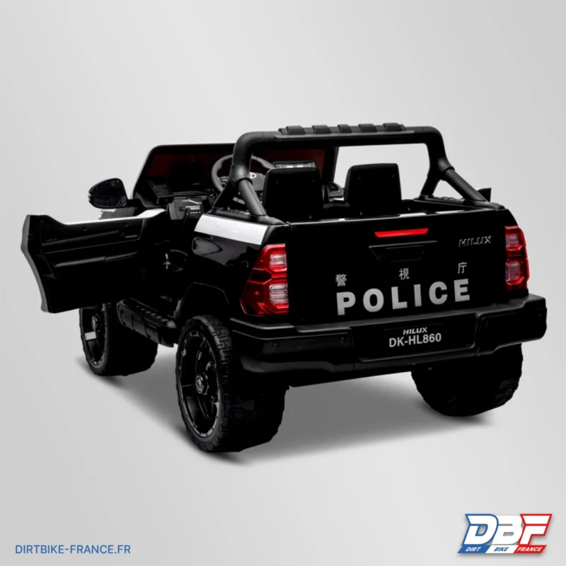 Voiture enfant électrique toyota hilux police 12v, Dirt Bike France - Photo N°6