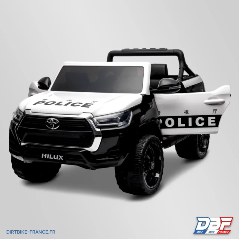 Voiture enfant électrique toyota hilux police 12v, Dirt Bike France - Photo N°7