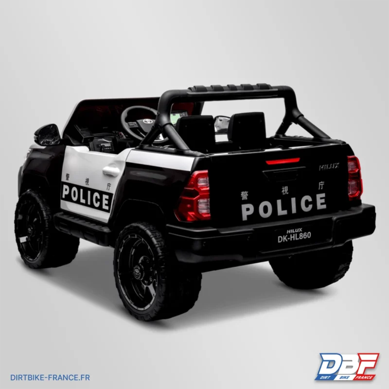 Voiture enfant électrique toyota hilux police 12v, Dirt Bike France - Photo N°9